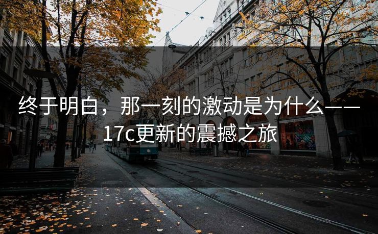 终于明白，那一刻的激动是为什么——<strong>17C</strong>更新的震撼之旅